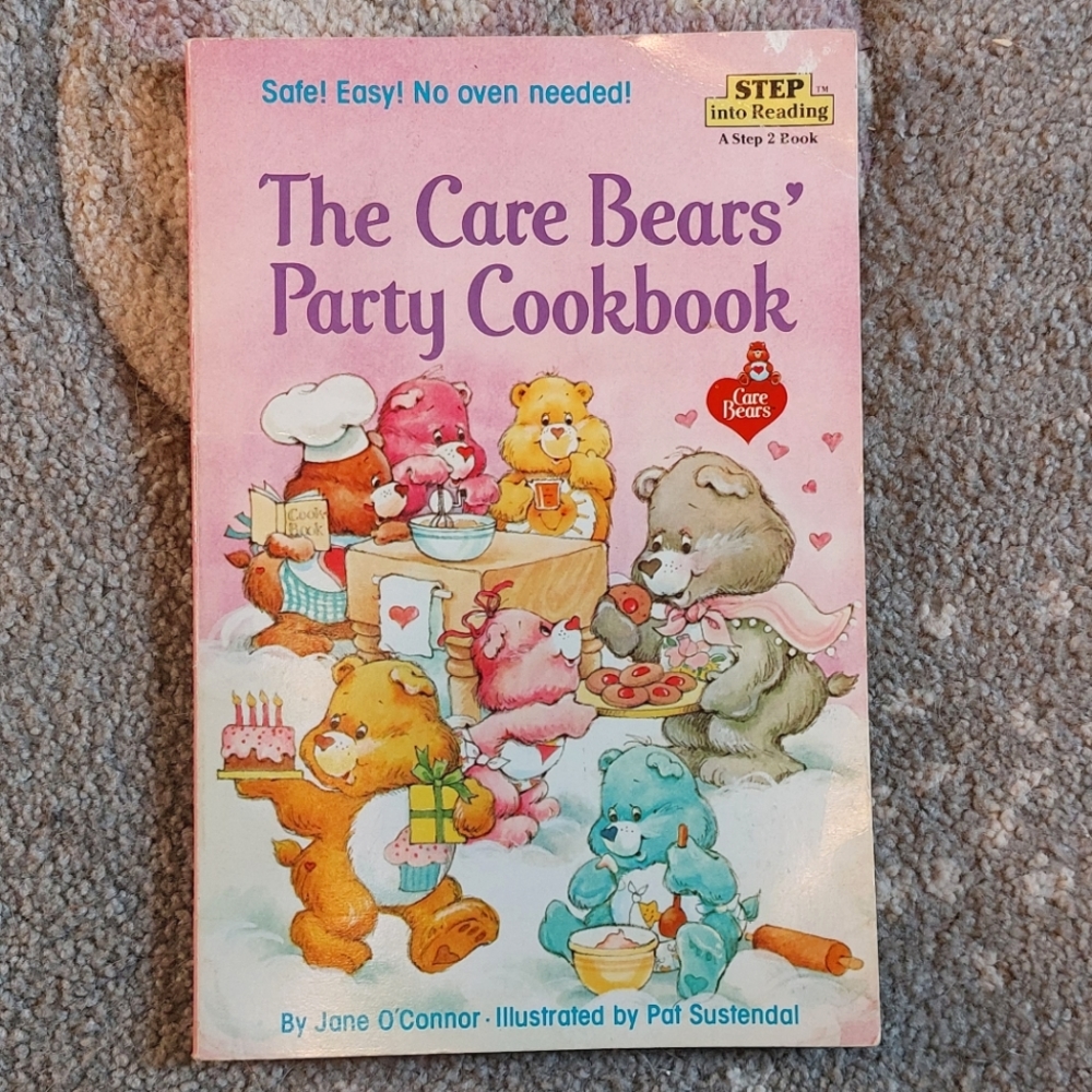 Vintage Care Bears' Party Cookbook ❤️‍🔥